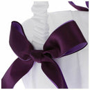 Romantic Wedding Satin Flower Basket Cute Small Flower Girl Basket for Wedd X8I8