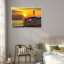 1000 Pieces DIY Paper Jigsaw Puzzle Boat Picture Toys for Reduce Stress