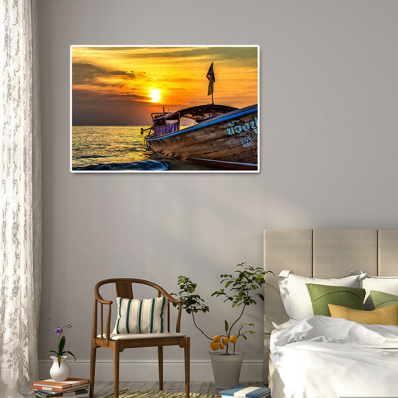 1000 Pieces DIY Paper Jigsaw Puzzle Boat Picture Toys for Reduce Stress