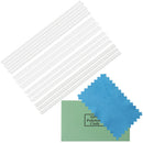New Ring Size Adjuster with Jewelry Polishing Cloth for Loose Rings, Set of 12
