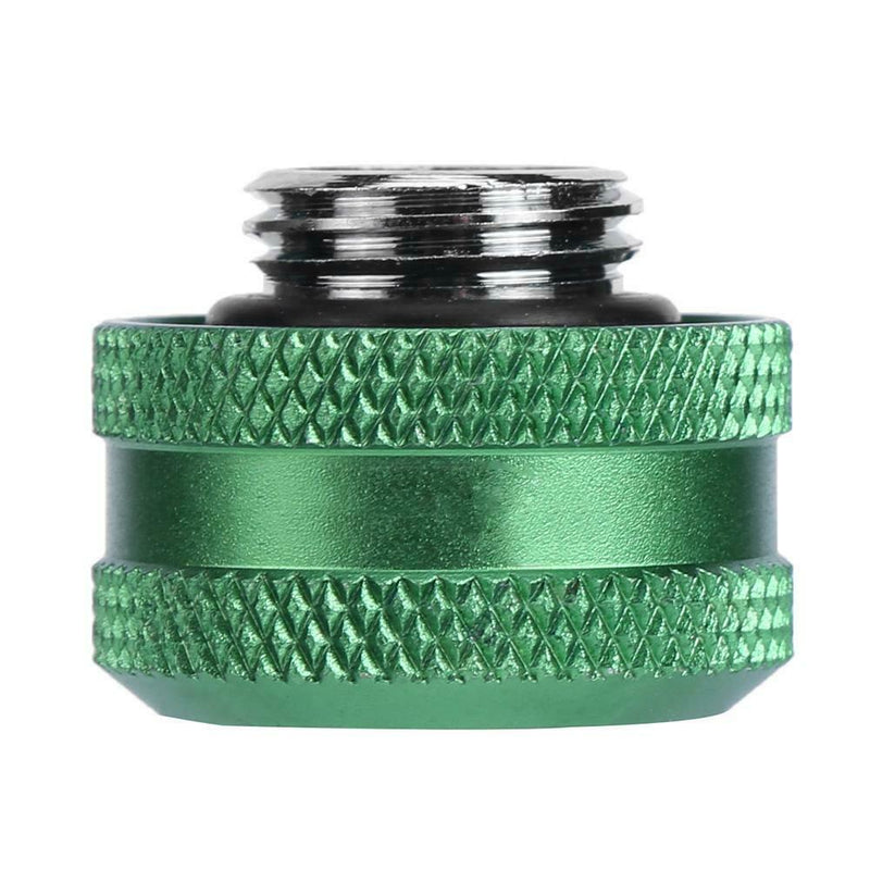 G1/4 Thread Rigid Tube 14mm Hard Tube Extender for PC Water Cooling(Green)
