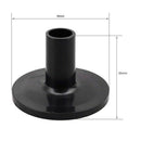 8Pcs Cymbal Sleeves 8PCS 38x26mm Black Drum Cymbal Sleeves Replacement for  L6I5