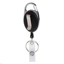 Fishing Zinger Retractor Key Ring Reel Holder Nylon Retractable Cable Back Clip