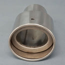 2X 63mm CHROME EXHAUST PIPE TAIL MUFFLER PIPE fit for Subaru Forester 2008-2012