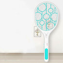 Usb Electric Operated Hand Racket Electric Mosquito Swatter Fly Swatter Wit
