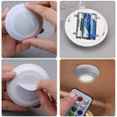5 Packs Rgb Led Night Light With Remote Controller Battery Operated Closet