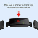 115PLUS Smart Bracelet Heart Rate Monitor Fitness Tracker Wristband (Black) A