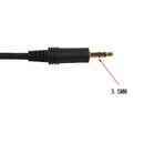 1.5 Meter Wearable 3.5 mm Jack Male to XLR Female Stereo Audio Cable Cord for