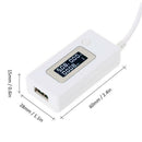 USB LCD Detector Voltmeter Ammeters Power Capacity Battery Current Meter TesteME