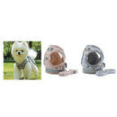 2pcs Breathable Pet Puppy Harness Vest Pet Training Traction Rope For Puppy