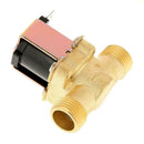 DC12V Normally Closed Brass Thread Electric Solenoid Valve for Water Control