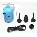 DC5V 2A Mini Electric Air Pump for Air Bed Mattress Camping Pool Inflatable Toys