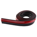 98'' Car Exterior Lip Splitter Body Spoiler Rubber for Protecting Bumper Skirts