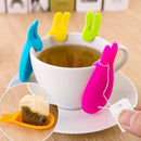 Cute Chopstick Support Tea Bag Holder Lovely Silicone Tea Infuser Home Supplies