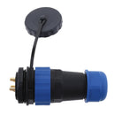 SP28-3Pin Waterproof Connector Male Female High Voltage Power Connector 25A