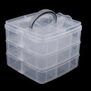 3 Layers Storage Case Jewelry Accessories Nails Craft Beads Jewelry Tool Box