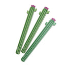 1pc fresh Cactus Ruler Wooden Measure Ruler Random Color Straight Rul OZ