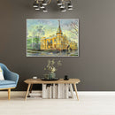 Full Round Drill Diamond Painting DIY European Building Rhinestone Poster