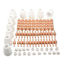 85Pcs PT-31 LG-40 Air Plasma Cutter Extend Consumables Fit LGK-40, CT312