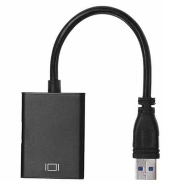 USB 3.0 Male to HDMI Female Converter HDTV Projector PC 1080P Video Adapter A#S