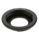 Adapter for M42 Screw Lens to  AI F Camera with Glass Focus
