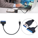 USB 3.0 to 2.5" SATA III Hard Drive Adapter Cable -SATA to USB3.0 Converter Hot