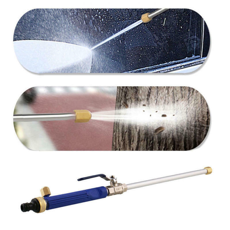 High Pressure Hydro Water Jet Power Washer Water Spray Gun Nozzle Wand Nice LRF