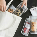 4pcs Reusable Foods Stand Up Ziplock Bag Snack Nuts Sealed Storage Pouch