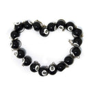 New Black 8 Billiard Ball Key Chain Bag Accessories Keyring Car Key Holder Gi&+