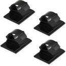 50 pcs. Self Adhesive Cable Clamp Plastic Rectangular Cable Clips Cable Tie