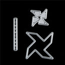 Funny Windmill Metal Cutting Dies For DIY Scrapbooking Album DIY Paper Card JR