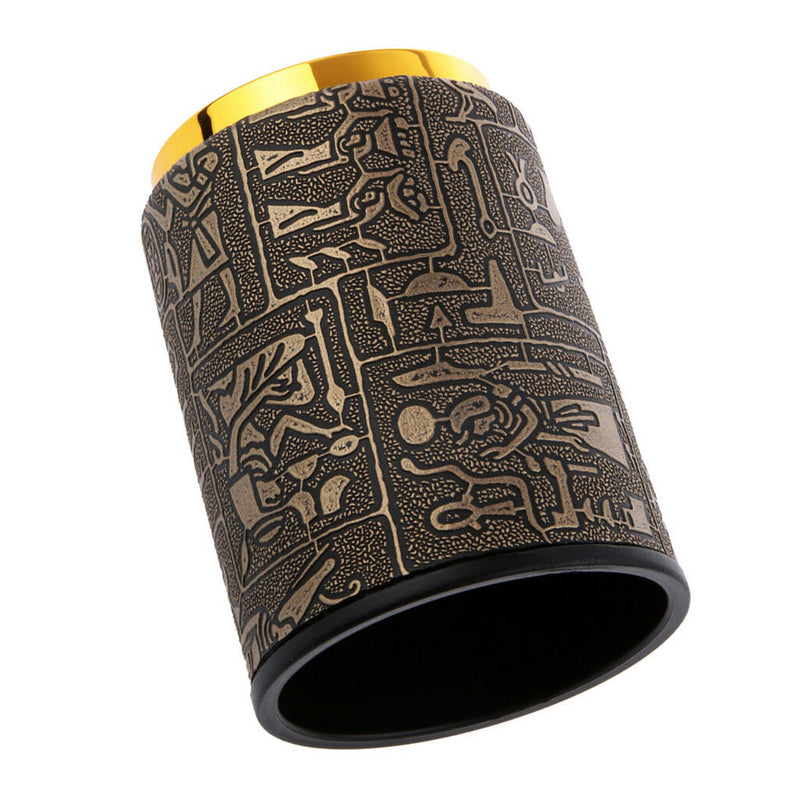 Dice Cup Shaker + 7x Multi-Sided Glow Dices for Party Pub KTV Game Supplies