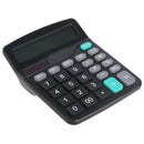 12 Dight Desk Calculator Jumbo Large Buttons Solar Desktop Battery OfficeGRL