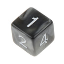 10pcs Six Sided Dice D6 Dice Gaming Playing D&D RPG Party Games Dices Black
