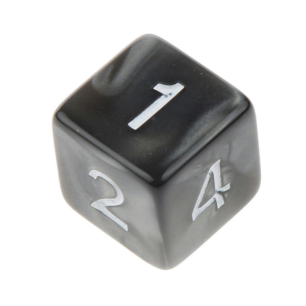 10pcs Six Sided Dice D6 Dice Gaming Playing D&D RPG Party Games Dices Black