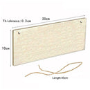 hanging letter printing deco doorplate wooden statues doorplate printing le D0F2