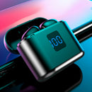 X11B TWS Wireless In Ear Earbuds Bluetooth 5.1 Headset w/Mic (Button Black) A
