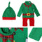 Baby Boys Girls Lovely Christmas Outfits Long Sleeve Romper Hat Clothes