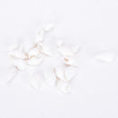 20pcs Mini White Conch Decorations Aquarium Shell Crafts Nautical Decor P ivTEC