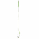 5 pcs Carp Fishing Hair Rigs Braid Barbed Hooks Rigs Ready Made Hair Combi  E4D7