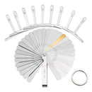 32  Feeler Guage Dual Marked Understring Radius Gauge For Guitar Bass