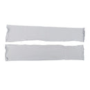 Fashion Women's Arm Warmer Cotton Long Fingerless Gloves Mitten (Grey)