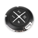 Round 433MHz Remote Control Garage Door Electric Gate Clone Key Fob (1pc) A