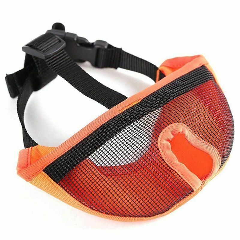 Dog Muzzle for Barking for Short Snout Pitbulls Dog Anti Biting Chewing Eat
