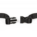 Black Backpack Chest Strap Stability Sternum  Camping Strap With Buckle