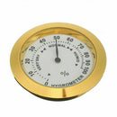 37MM Mini Portable For Humidor Home Round Glass Analog Hygrometer Humidity Gauge