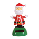 Solar Dancing Toys, Christmas Santa Claus Solar Powered Dancing Toys Swinging