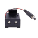 2PCS New 9V Battery Holder Box Case Wire Plug 5.5*2.1mm for Arduino Q2X9