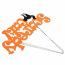 Scaredy Cat Hanging Sign Polystyrene Pendant Halloween Home Yard Party Deco