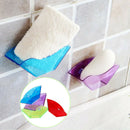 Double Suction Cup Sink Sponge Holder Kitchens Drying Rack Storage Organiz EFY